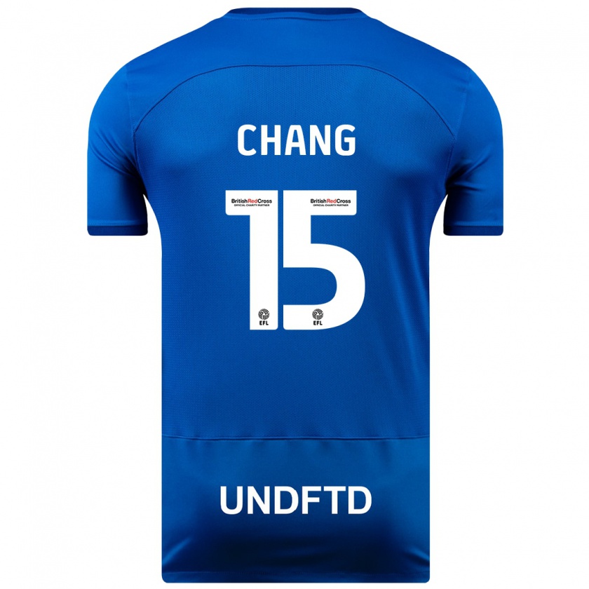 Kandiny Heren Alfie Chang #15 Blauw Thuisshirt Thuistenue 2023/24 T-Shirt België