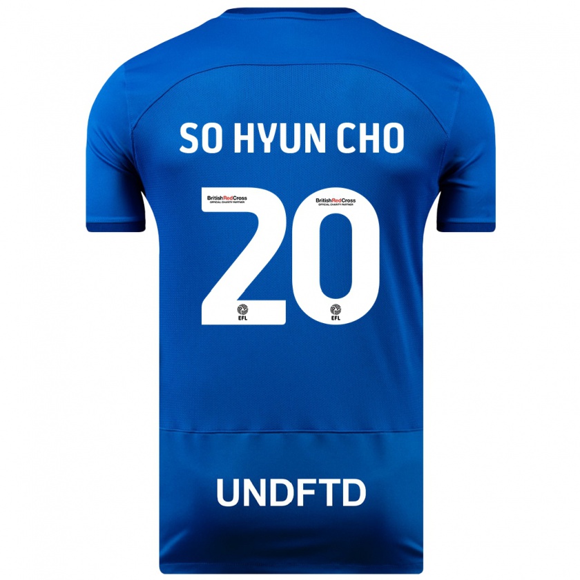 Kandiny Herren Cho So-Hyun #20 Blau Heimtrikot Trikot 2023/24 T-Shirt Österreich