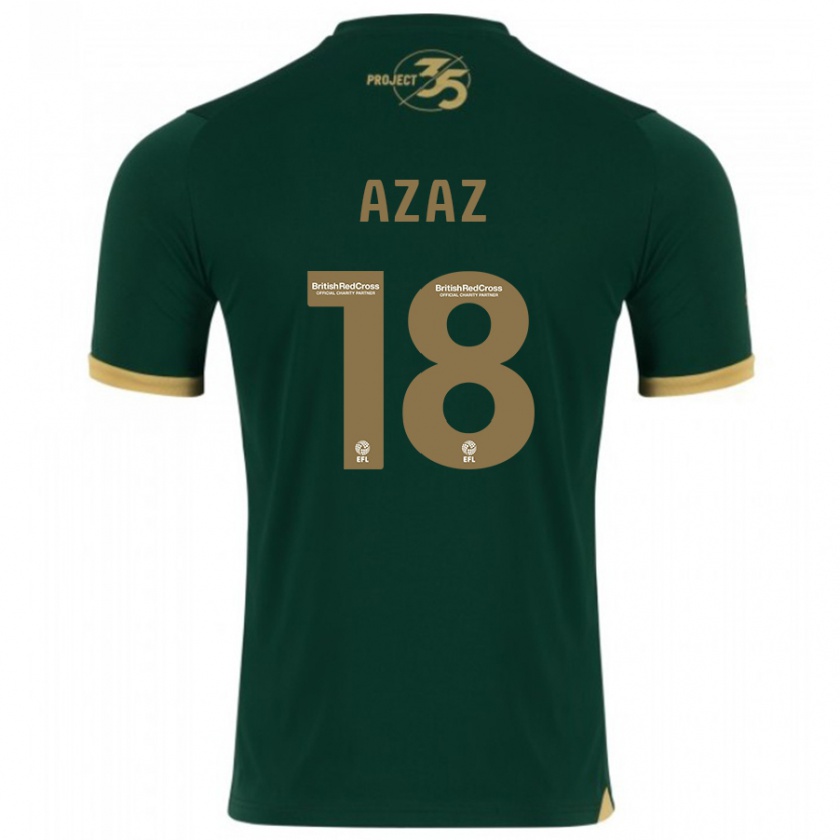 Kandiny Heren Finn Azaz #18 Groente Thuisshirt Thuistenue 2023/24 T-Shirt België