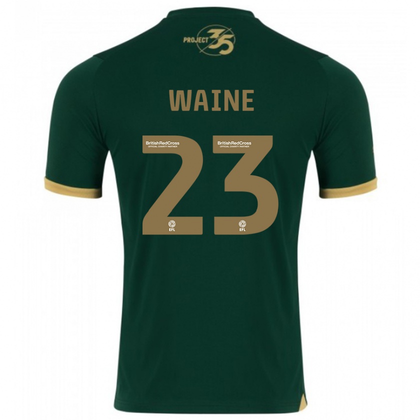 Kandiny Heren Ben Waine #23 Groente Thuisshirt Thuistenue 2023/24 T-Shirt België