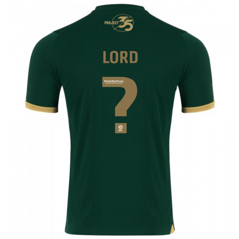 Kandiny Hombre Camiseta Sam Lord #0 Verde 1ª Equipación 2023/24 La Camisa