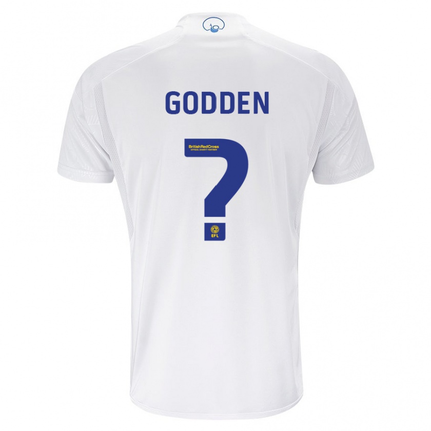 Kandiny Heren Scott Godden #0 Wit Thuisshirt Thuistenue 2023/24 T-Shirt België