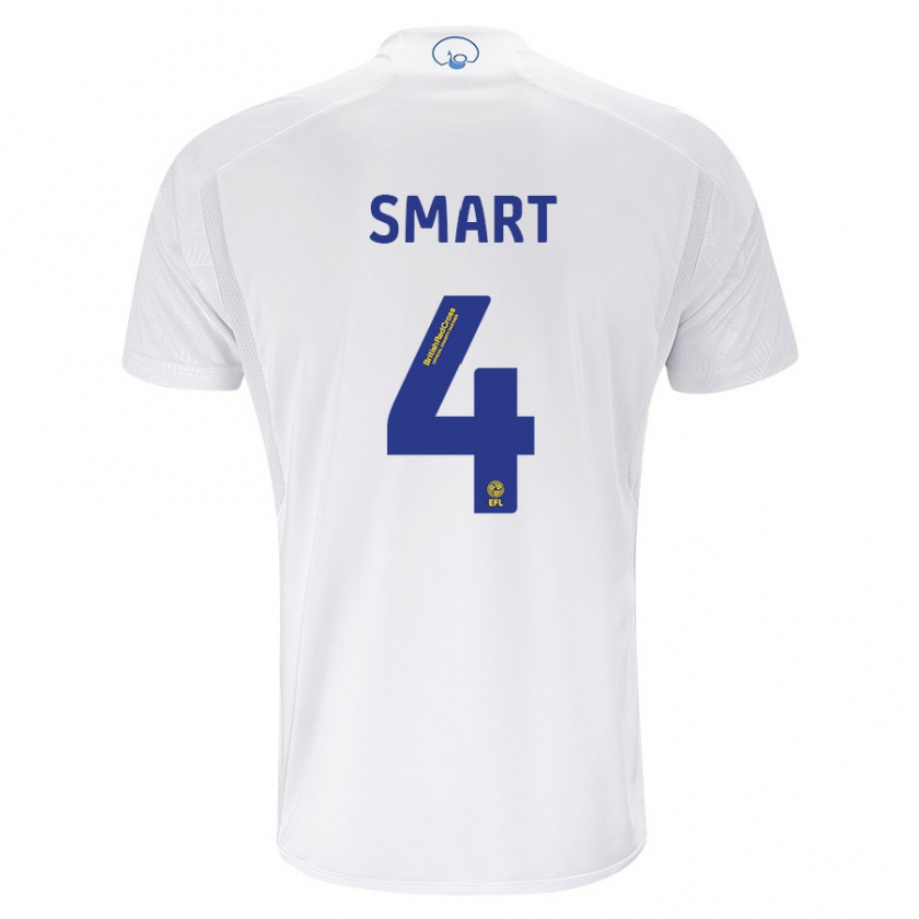 Kandiny Uomo Maglia Olivia Smart #4 Bianco Kit Gara Home 2023/24 Maglietta