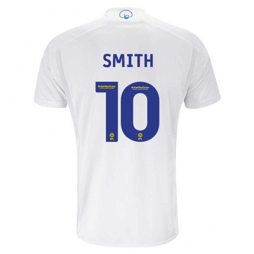 Kandiny Uomo Maglia Kathryn Smith #10 Bianco Kit Gara Home 2023/24 Maglietta