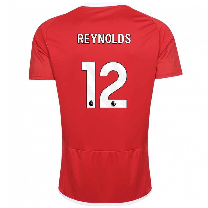 Kandiny Heren Niamh Reynolds #12 Rood Thuisshirt Thuistenue 2023/24 T-Shirt België