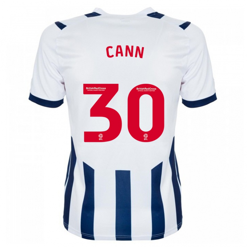 Kandiny Heren Ted Cann #30 Wit Thuisshirt Thuistenue 2023/24 T-Shirt België