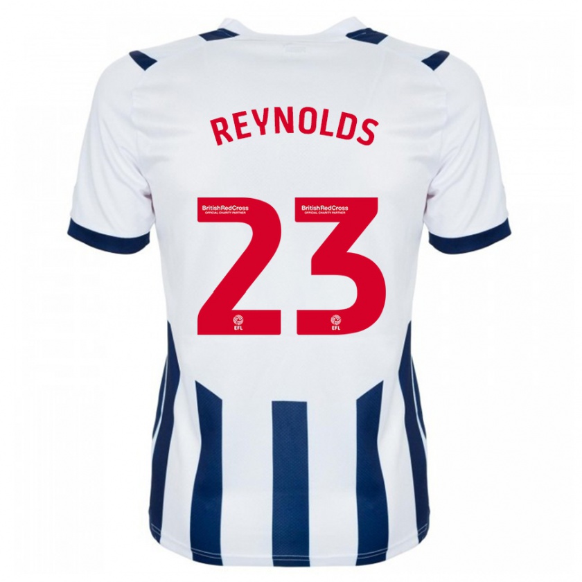 Kandiny Heren Taylor Reynolds #23 Wit Thuisshirt Thuistenue 2023/24 T-Shirt België