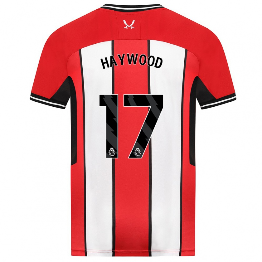 Kandiny Herren Sophie Haywood #17 Rot Heimtrikot Trikot 2023/24 T-Shirt Österreich