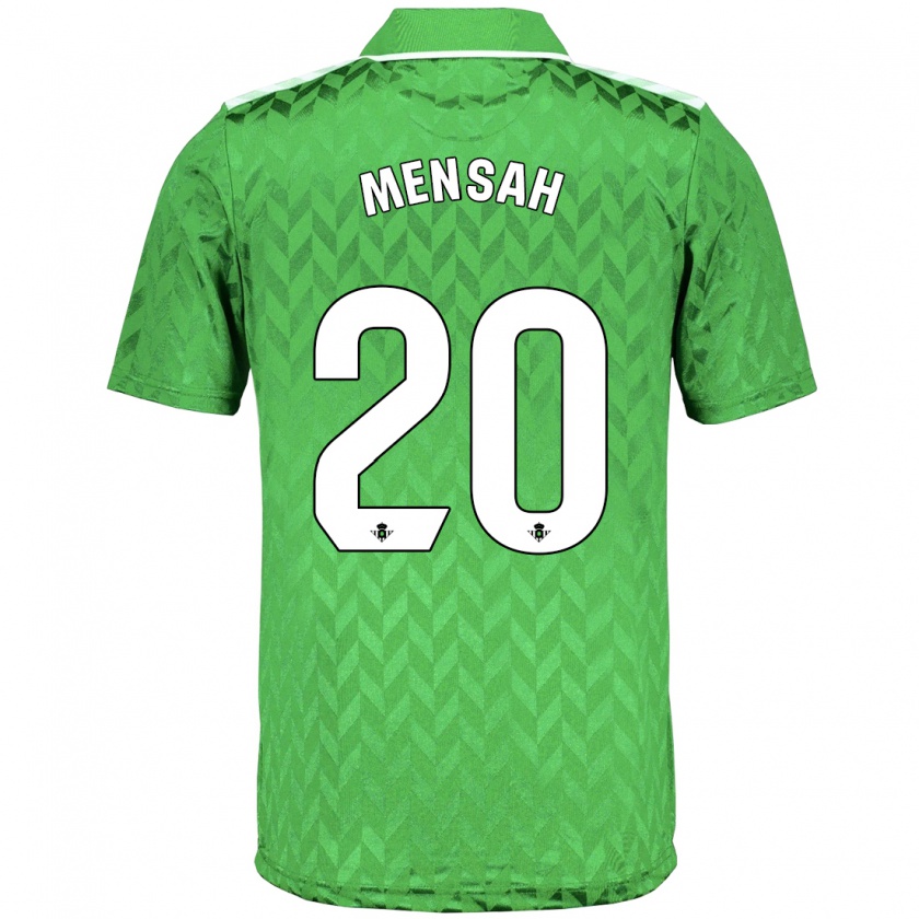 Kandiny Uomo Maglia Mawuli Mensah #20 Verde Kit Gara Away 2023/24 Maglietta