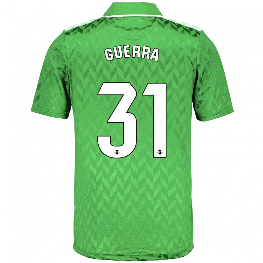 Kandiny Hombre Camiseta Ana Guerra Morcillo #31 Verde 2ª Equipación 2023/24 La Camisa