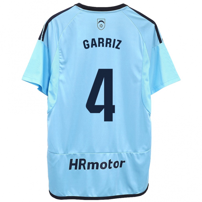 Kandiny Herren Ibaider Garriz #4 Blau Auswärtstrikot Trikot 2023/24 T-Shirt Österreich