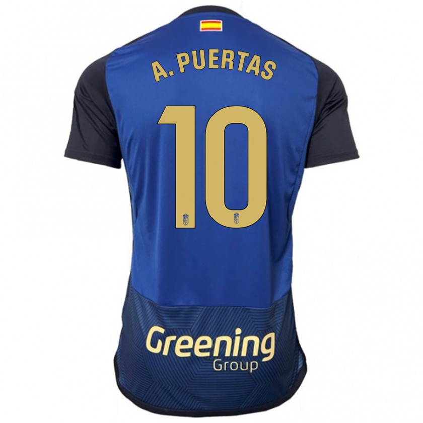 Kandiny Uomo Maglia Antonio Puertas #10 Marina Militare Kit Gara Away 2023/24 Maglietta