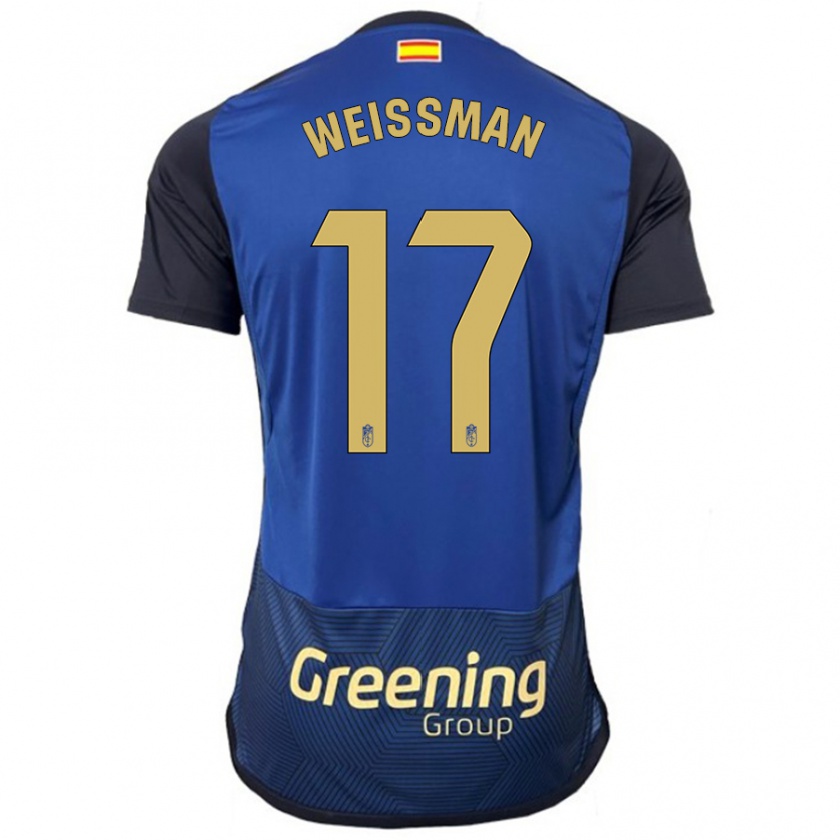 Kandiny Uomo Maglia Shon Weissman #17 Marina Militare Kit Gara Away 2023/24 Maglietta