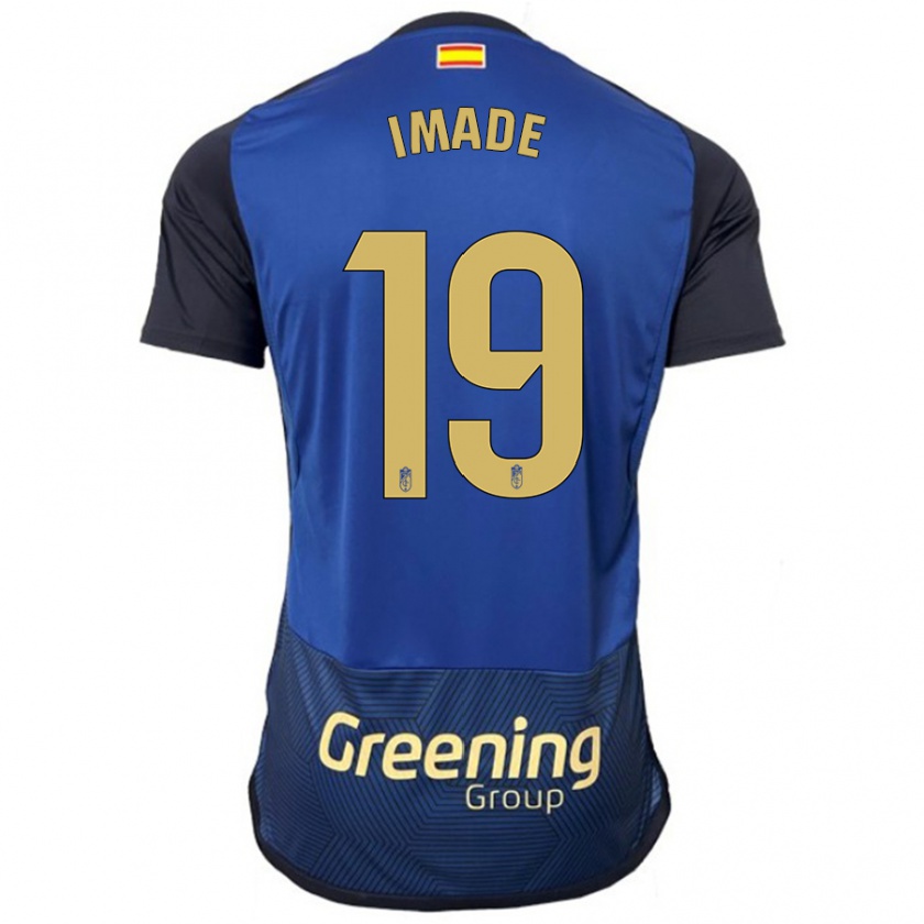 Kandiny Hombre Camiseta Edna Imade #19 Armada 2ª Equipación 2023/24 La Camisa México