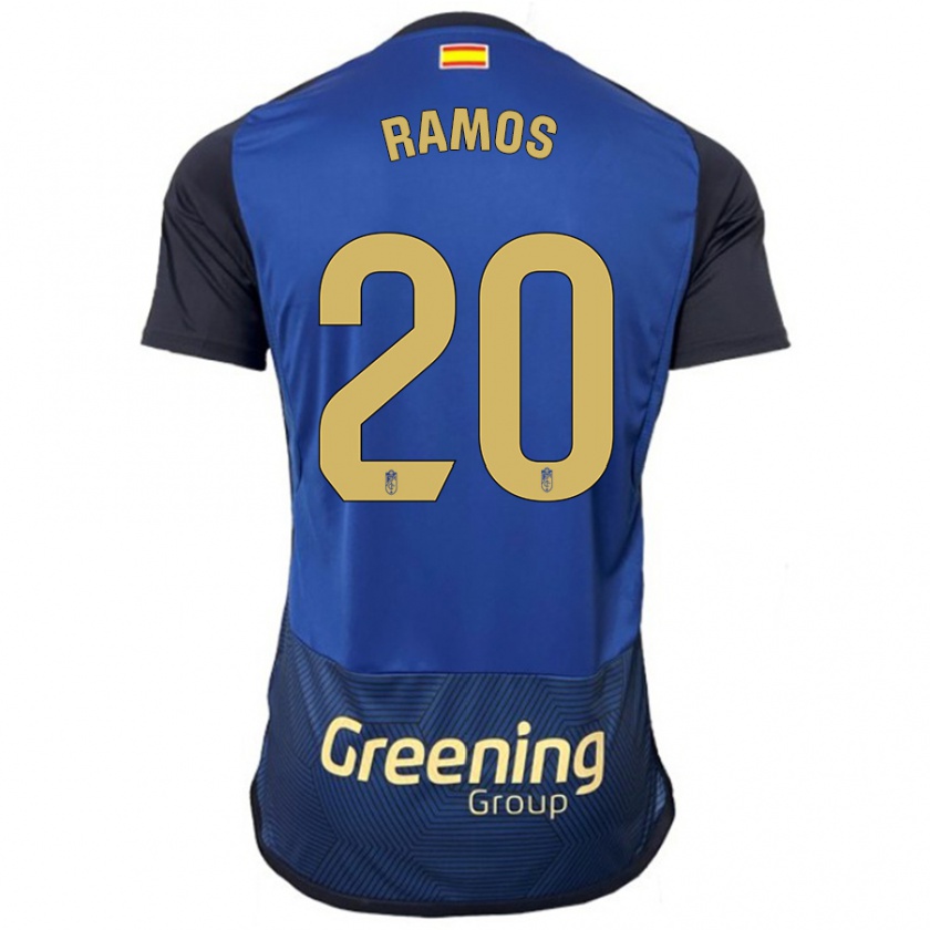 Kandiny Hombre Camiseta Lucía Ramos #20 Armada 2ª Equipación 2023/24 La Camisa México