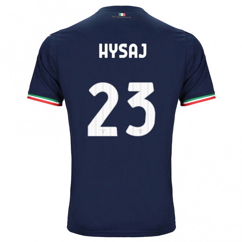 Kandiny Herren Elseid Hysaj #23 Marine Auswärtstrikot Trikot 2023/24 T-Shirt Österreich