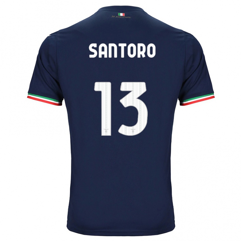 Kandiny Uomo Maglia Martina Santoro #13 Marina Militare Kit Gara Away 2023/24 Maglietta