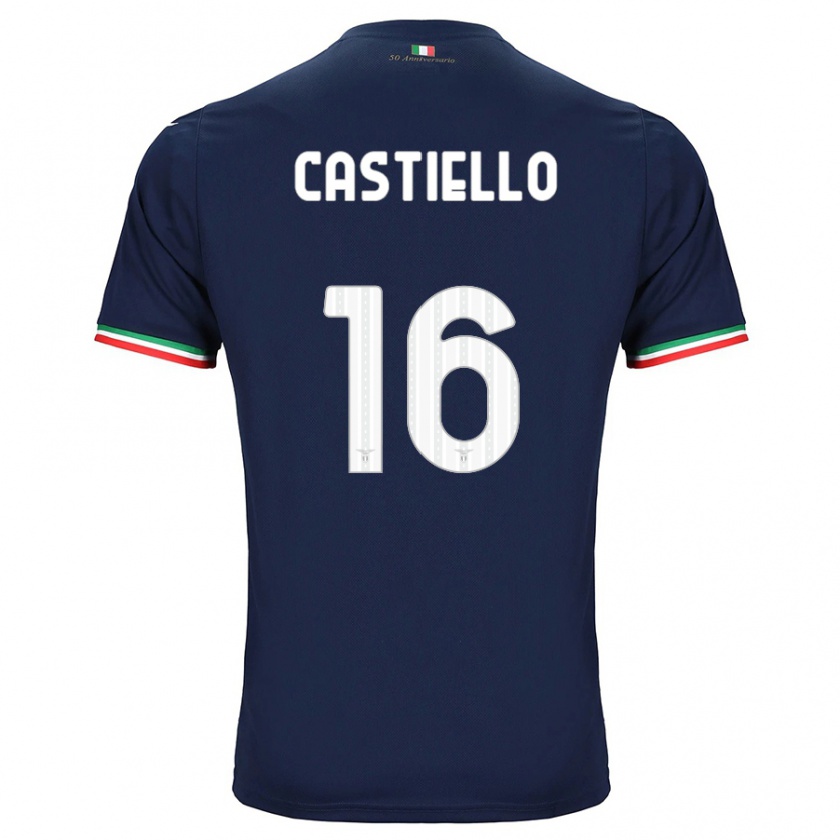 Kandiny Uomo Maglia Antonietta Castiello #16 Marina Militare Kit Gara Away 2023/24 Maglietta