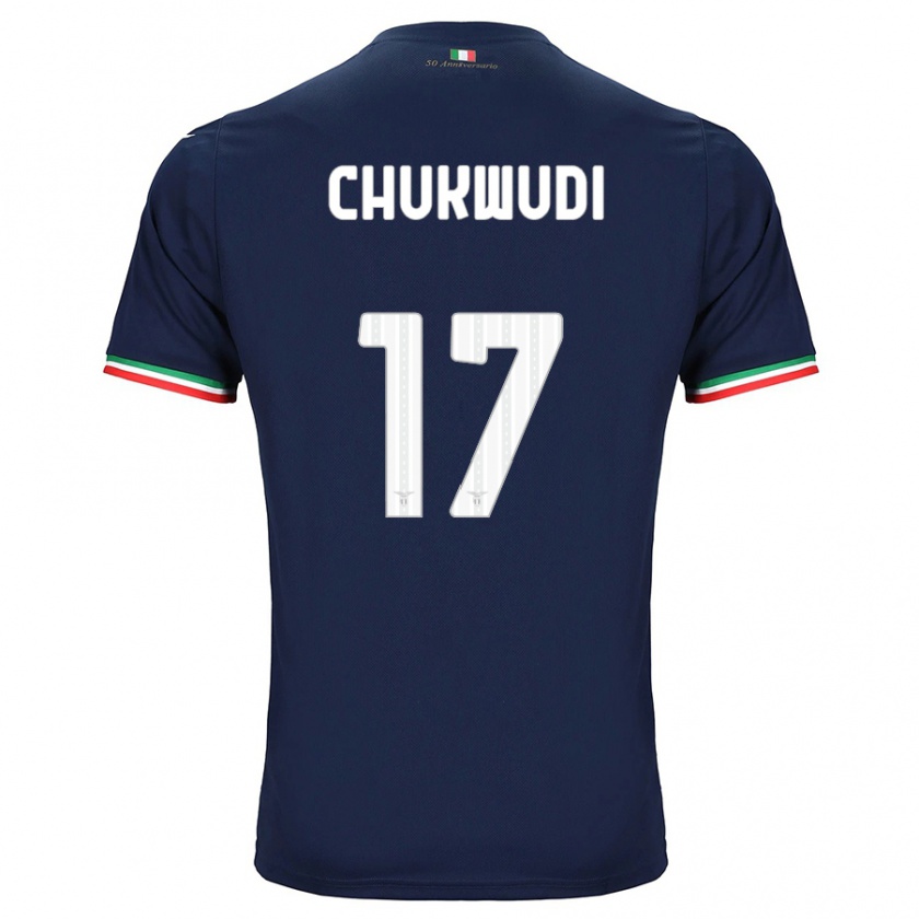 Kandiny Herren Ogonna Franca Chukwudi #17 Marine Auswärtstrikot Trikot 2023/24 T-Shirt Österreich