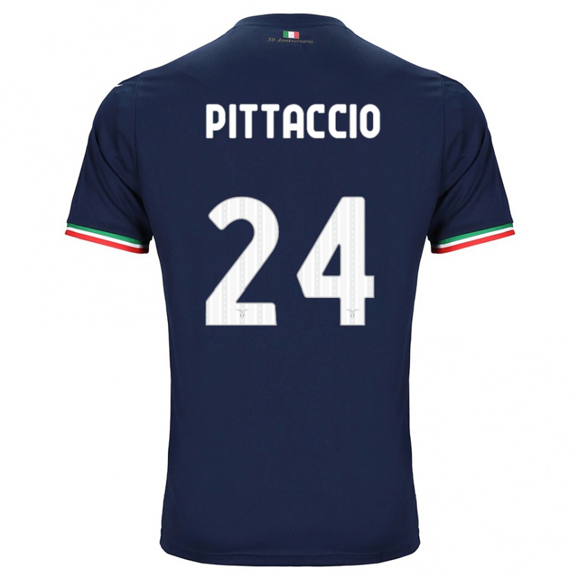 Kandiny Herren Francesca Pittaccio #24 Marine Auswärtstrikot Trikot 2023/24 T-Shirt Österreich