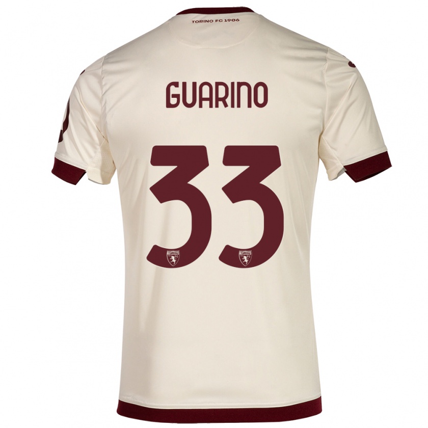 Kandiny Herren Rita Guarino #33 Sekt Auswärtstrikot Trikot 2023/24 T-Shirt Österreich