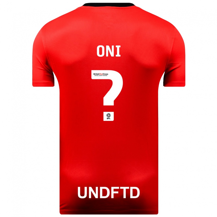 Kandiny Heren Ifeoluwa Oni #0 Rood Uitshirt Uittenue 2023/24 T-Shirt België