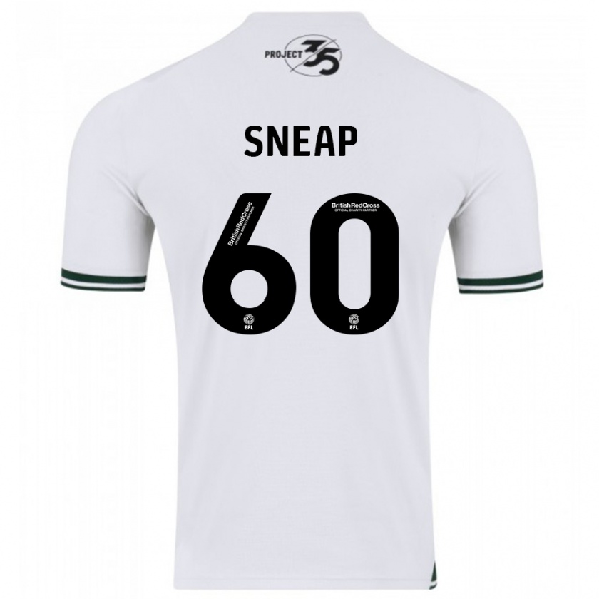 Kandiny Hombre Camiseta Harley Sneap #60 Blanco 2ª Equipación 2023/24 La Camisa