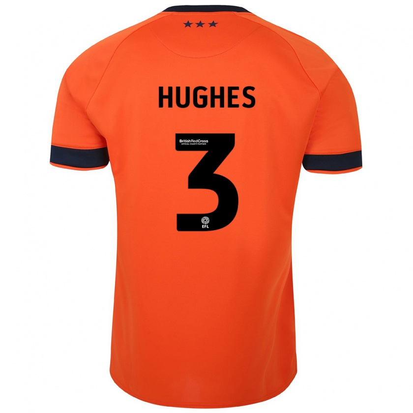 Kandiny Heren Summer Hughes #3 Oranje Uitshirt Uittenue 2023/24 T-Shirt België