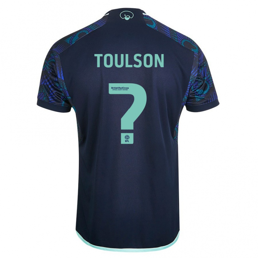 Kandiny Herren Daniel Toulson #0 Blau Auswärtstrikot Trikot 2023/24 T-Shirt Österreich