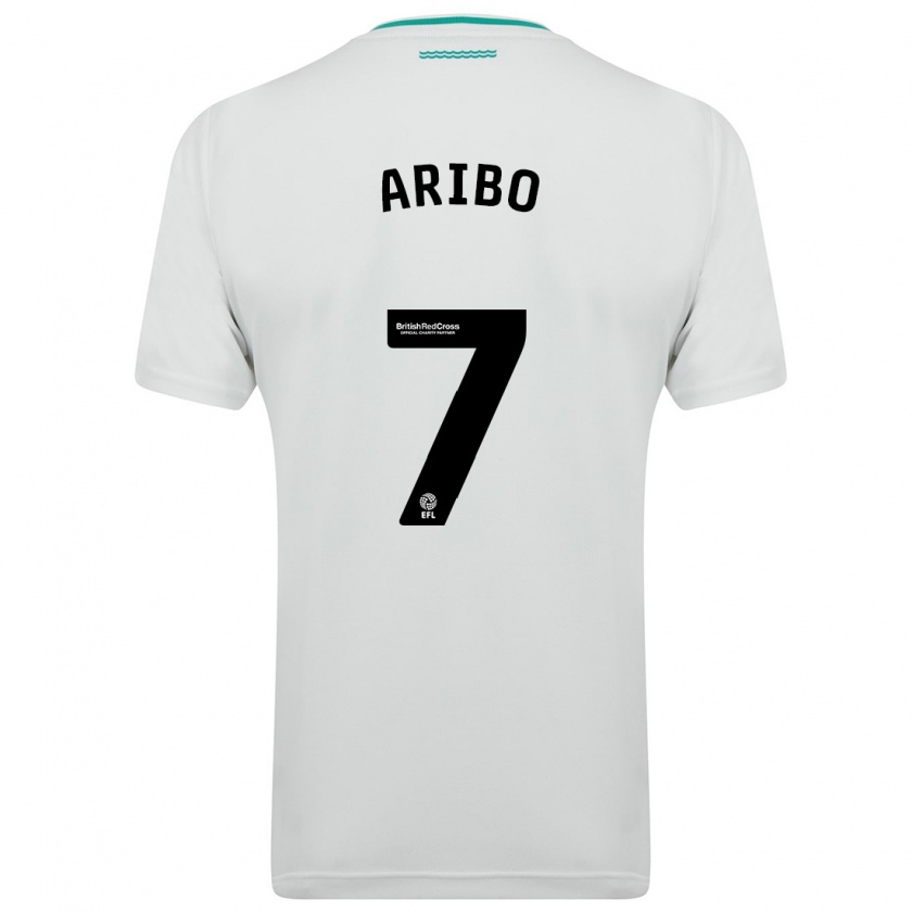 Kandiny Herren Joe Aribo #7 Weiß Auswärtstrikot Trikot 2023/24 T-Shirt Österreich