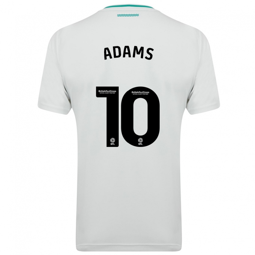 Kandiny Uomo Maglia Ché Adams #10 Bianco Kit Gara Away 2023/24 Maglietta