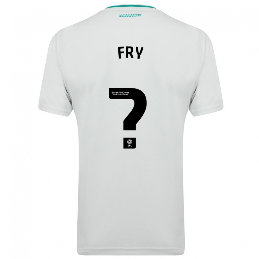 Kandiny Hombre Camiseta Max Fry #0 Blanco 2ª Equipación 2023/24 La Camisa