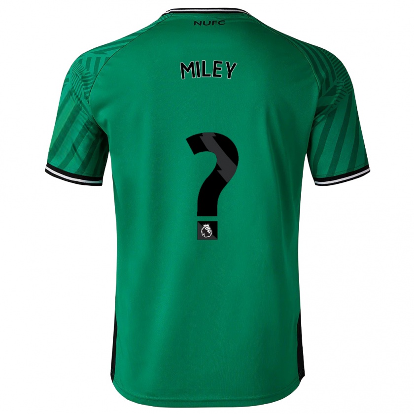 Kandiny Uomo Maglia Mason Miley #0 Verde Kit Gara Away 2023/24 Maglietta