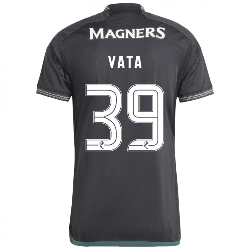 Kandiny Uomo Maglia Rocco Vata #39 Nero Kit Gara Away 2023/24 Maglietta