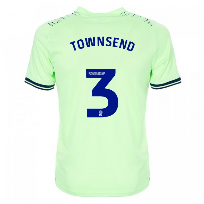 Kandiny Herren Conor Townsend #3 Marine Auswärtstrikot Trikot 2023/24 T-Shirt Österreich