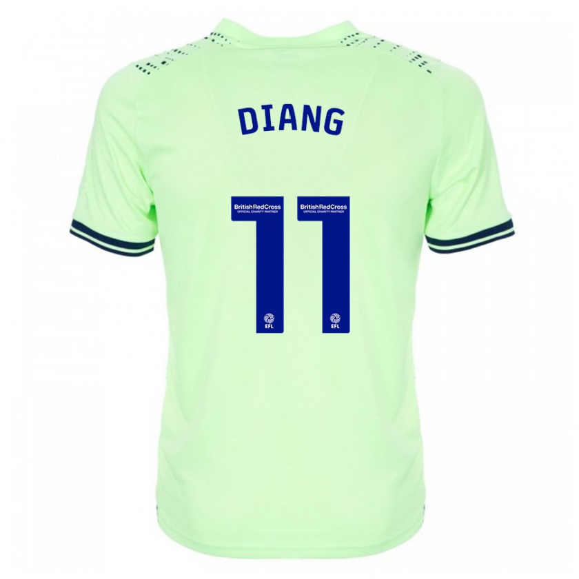 Kandiny Uomo Maglia Grady Diangana #11 Marina Militare Kit Gara Away 2023/24 Maglietta