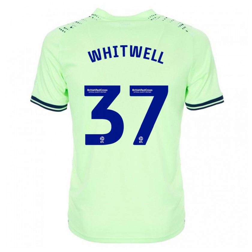 Kandiny Uomo Maglia Harry Whitwell #37 Marina Militare Kit Gara Away 2023/24 Maglietta