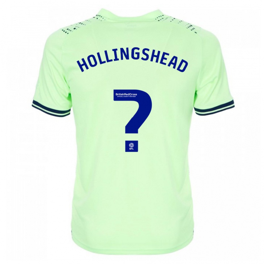 Kandiny Uomo Maglia Ronnie Hollingshead #0 Marina Militare Kit Gara Away 2023/24 Maglietta