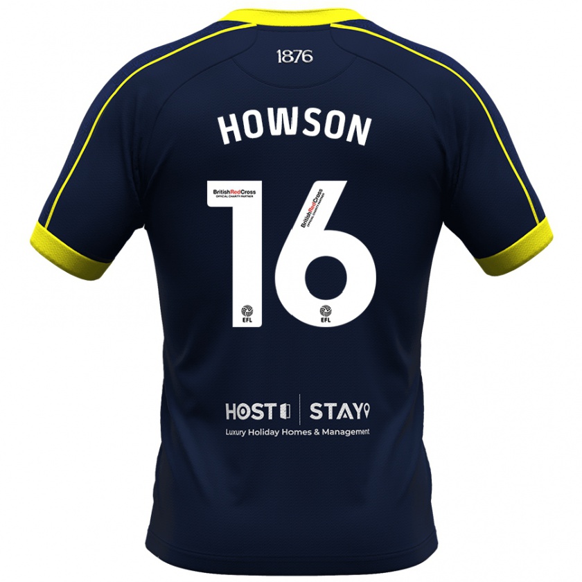 Kandiny Heren Jonathan Howson #16 Marine Uitshirt Uittenue 2023/24 T-Shirt België