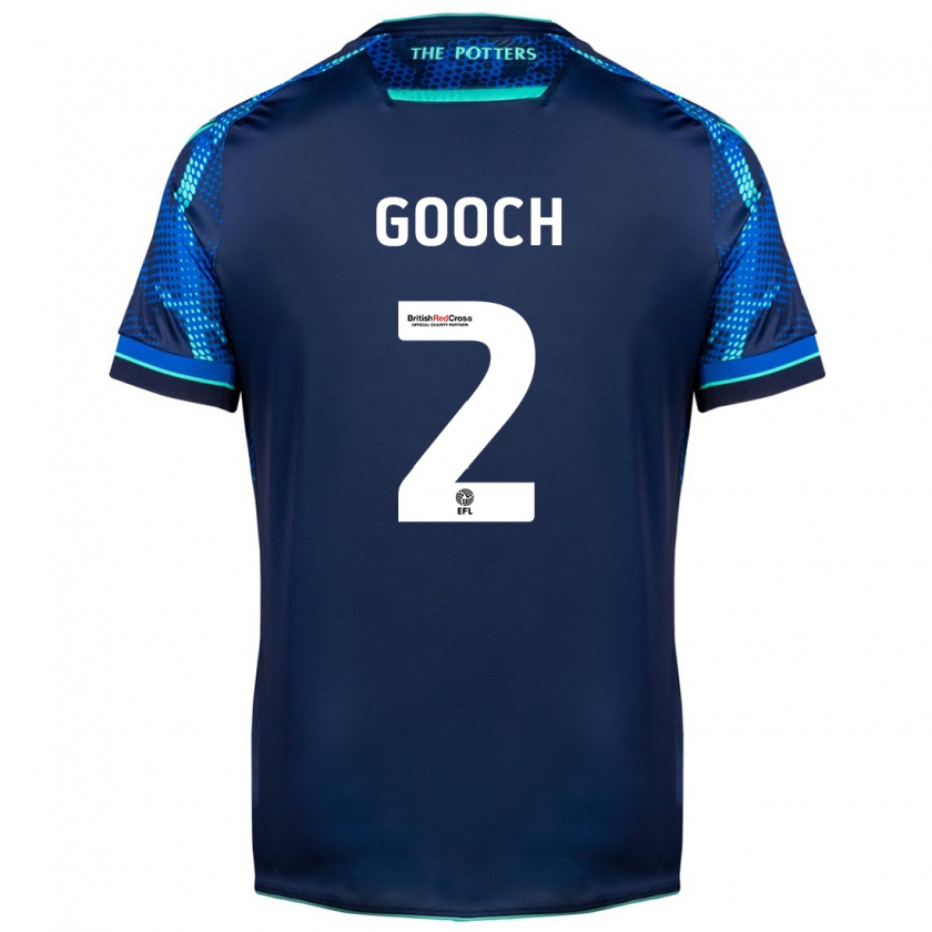 Kandiny Hombre Camiseta Lynden Gooch #2 Armada 2ª Equipación 2023/24 La Camisa