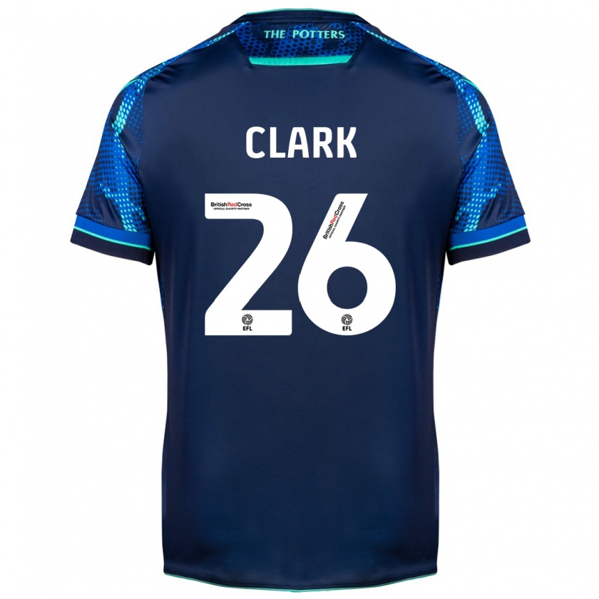 Kandiny Hombre Camiseta Ciaran Clark #26 Armada 2ª Equipación 2023/24 La Camisa