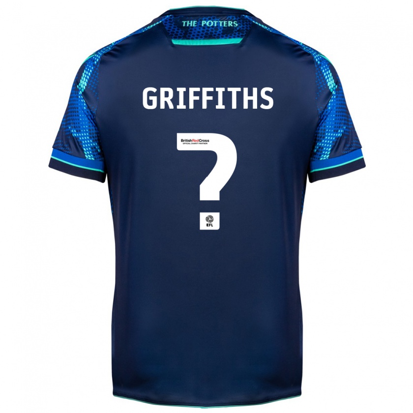 Kandiny Hombre Camiseta Jack Griffiths #0 Armada 2ª Equipación 2023/24 La Camisa