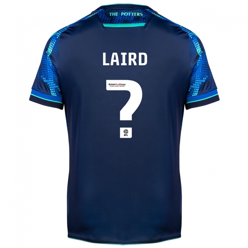 Kandiny Hombre Camiseta Logan Laird #0 Armada 2ª Equipación 2023/24 La Camisa