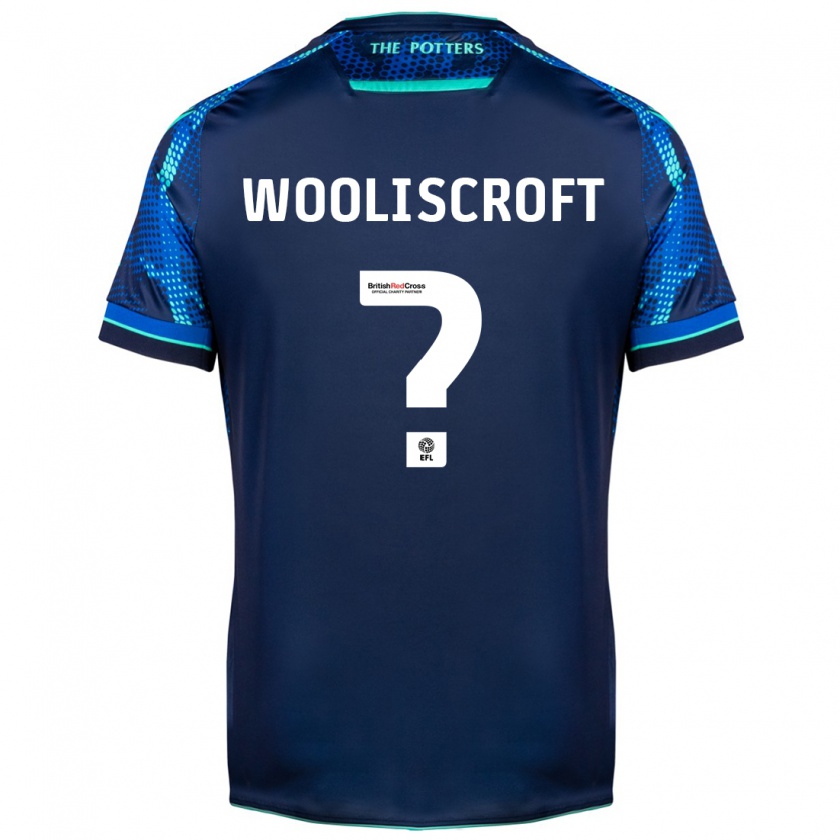 Kandiny Hombre Camiseta Morgan Wooliscroft #0 Armada 2ª Equipación 2023/24 La Camisa