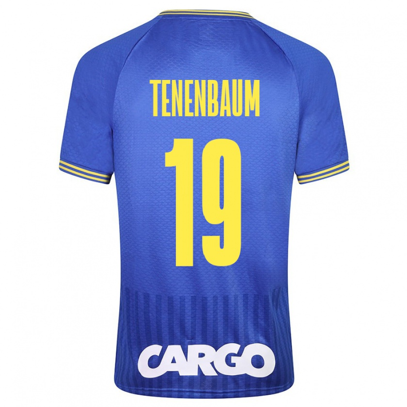 Kandiny Herren Daniel Tenenbaum #19 Blau Auswärtstrikot Trikot 2023/24 T-Shirt Österreich