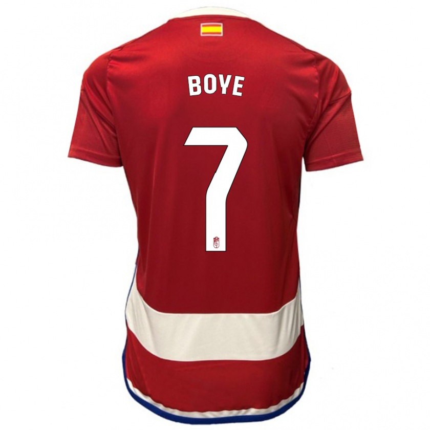 Kandiny Donna Maglia Lucas Boyé #7 Rosso Kit Gara Home 2023/24 Maglietta