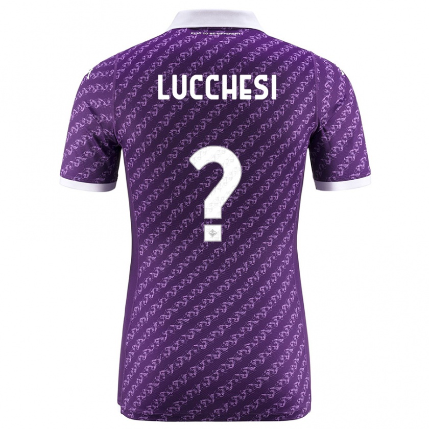 Kandiny Damen Andrea Lucchesi #0 Violett Heimtrikot Trikot 2023/24 T-Shirt Österreich