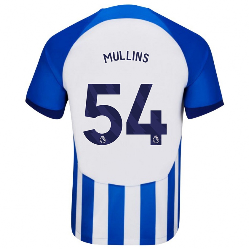 Kandiny Mujer Camiseta Jamie Mullins #54 Azul 1ª Equipación 2023/24 La Camisa