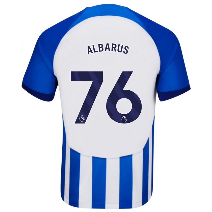 Kandiny Damen Zane Albarus #76 Blau Heimtrikot Trikot 2023/24 T-Shirt Österreich