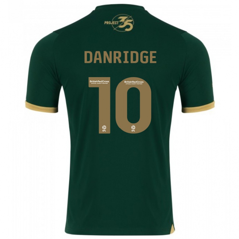 Kandiny Donna Maglia Rebecca Danridge #10 Verde Kit Gara Home 2023/24 Maglietta